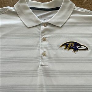Nike Dri-Fit NFL Onfield Apparel White Polo